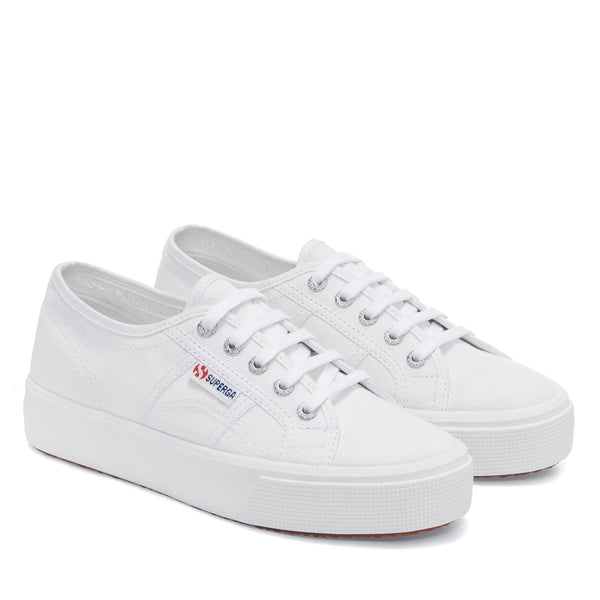 2730 Mid Platform Sneakers White