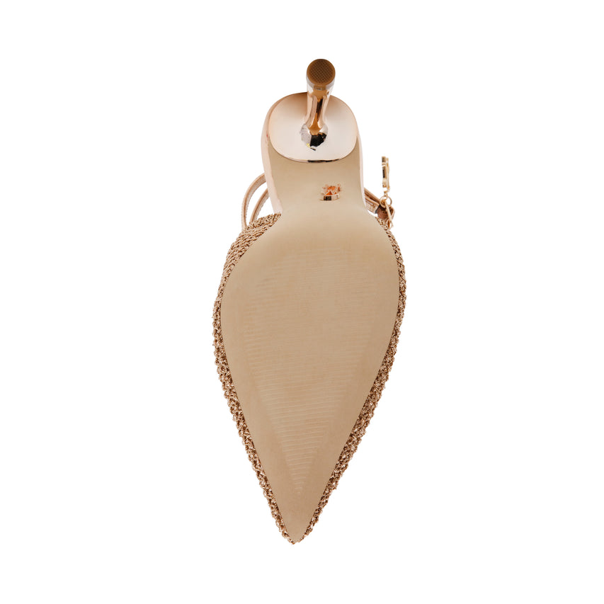 Tacones Stiletto Ascension Doradas