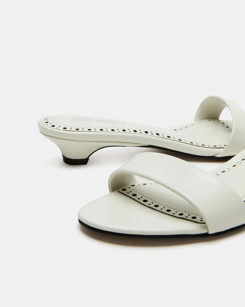 Sandalias de tacón Berry Blancas