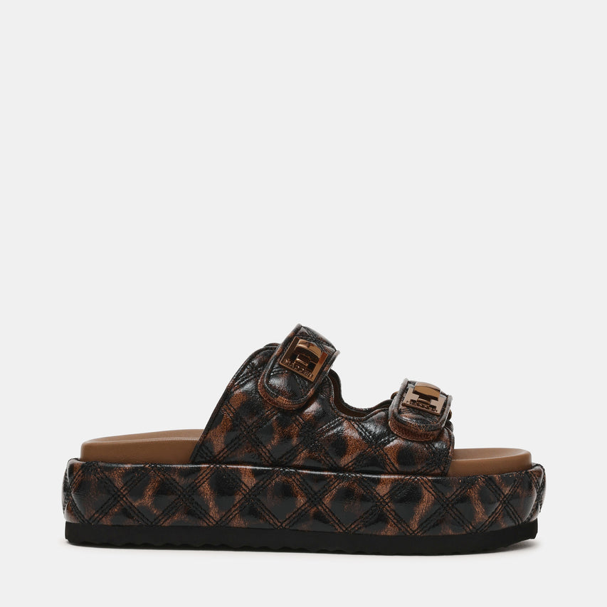 Sandalias planas Big Bang Leopard