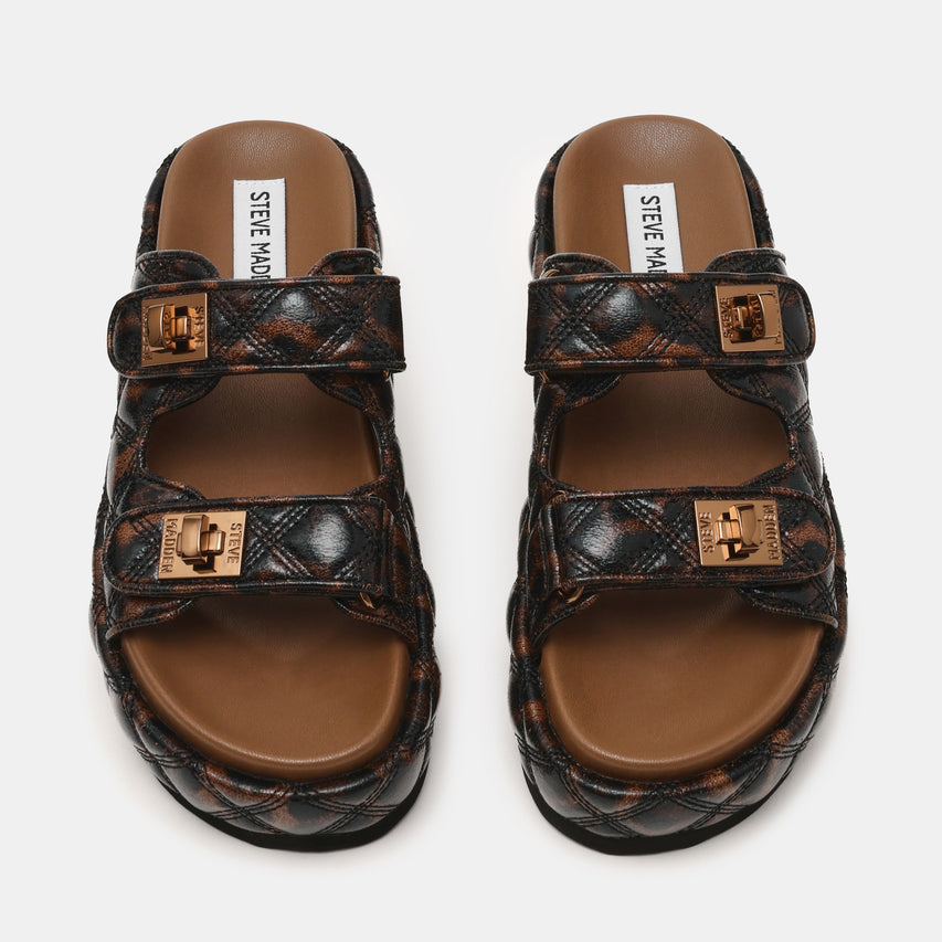 Sandalias planas Big Bang Leopard - view 4