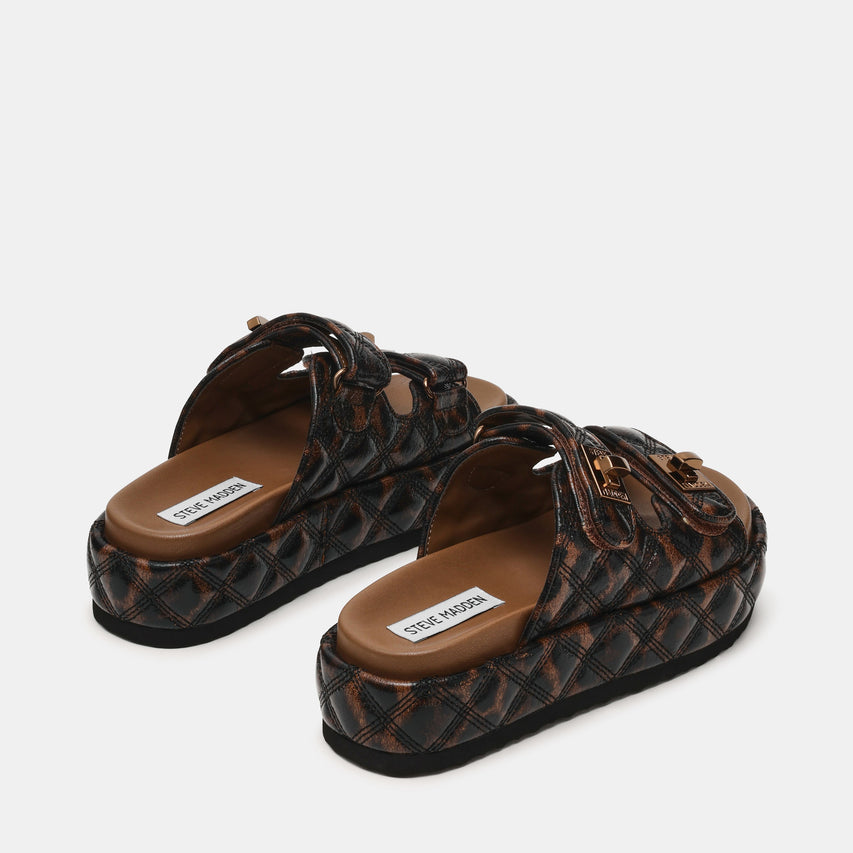 Sandalias planas Big Bang Leopard - view 3