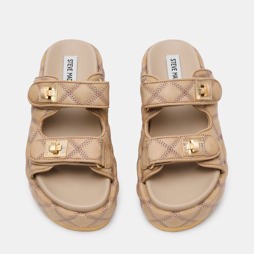 Sandalias planas Big Bang Beige - view 4