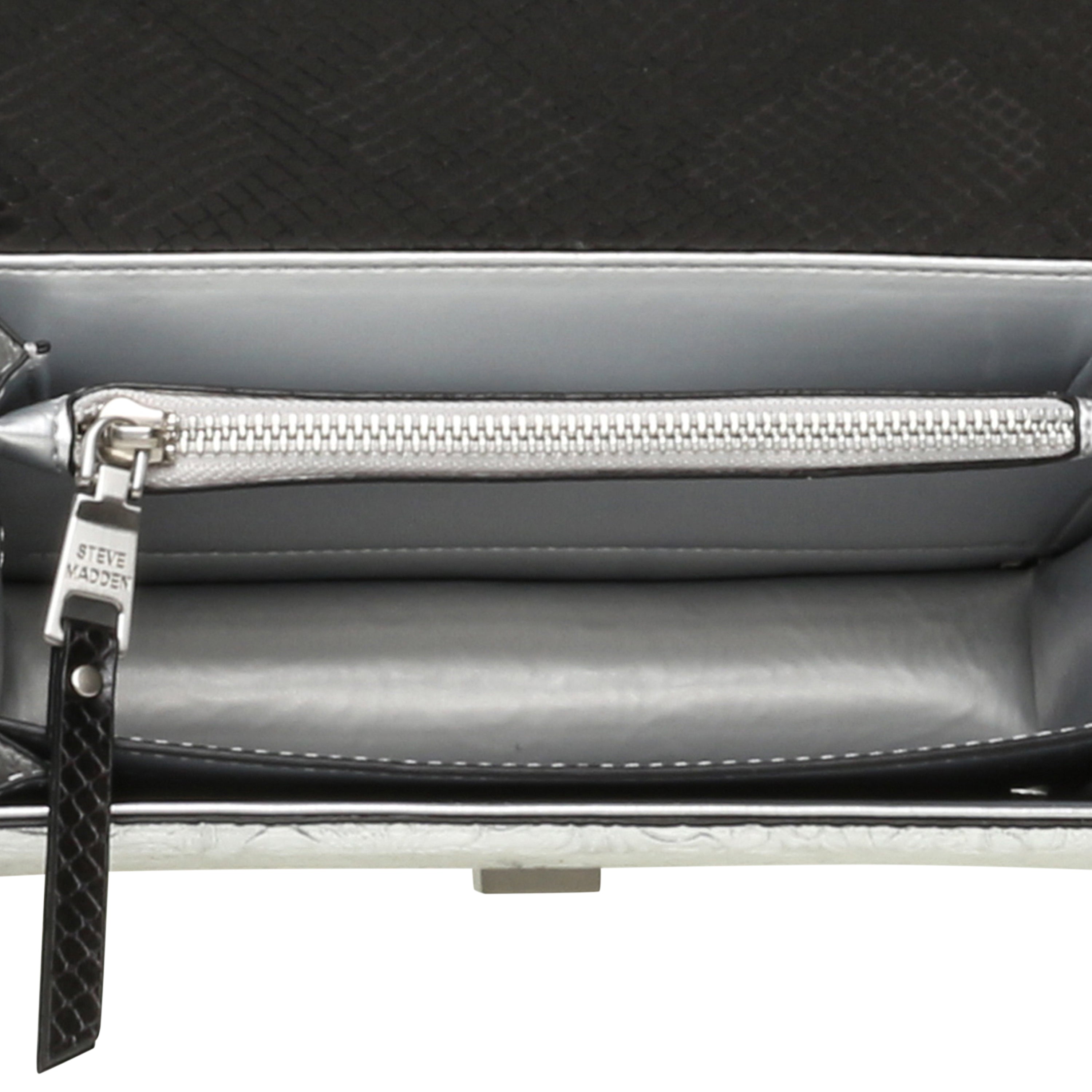 Cartera Bpaysons Plateada - view 5
