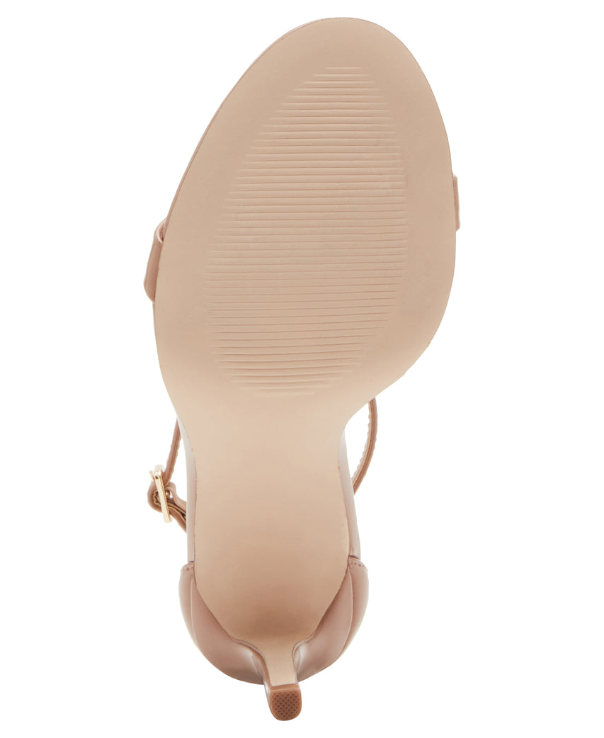 Sandalias de tacón Brazen Beige - view 7