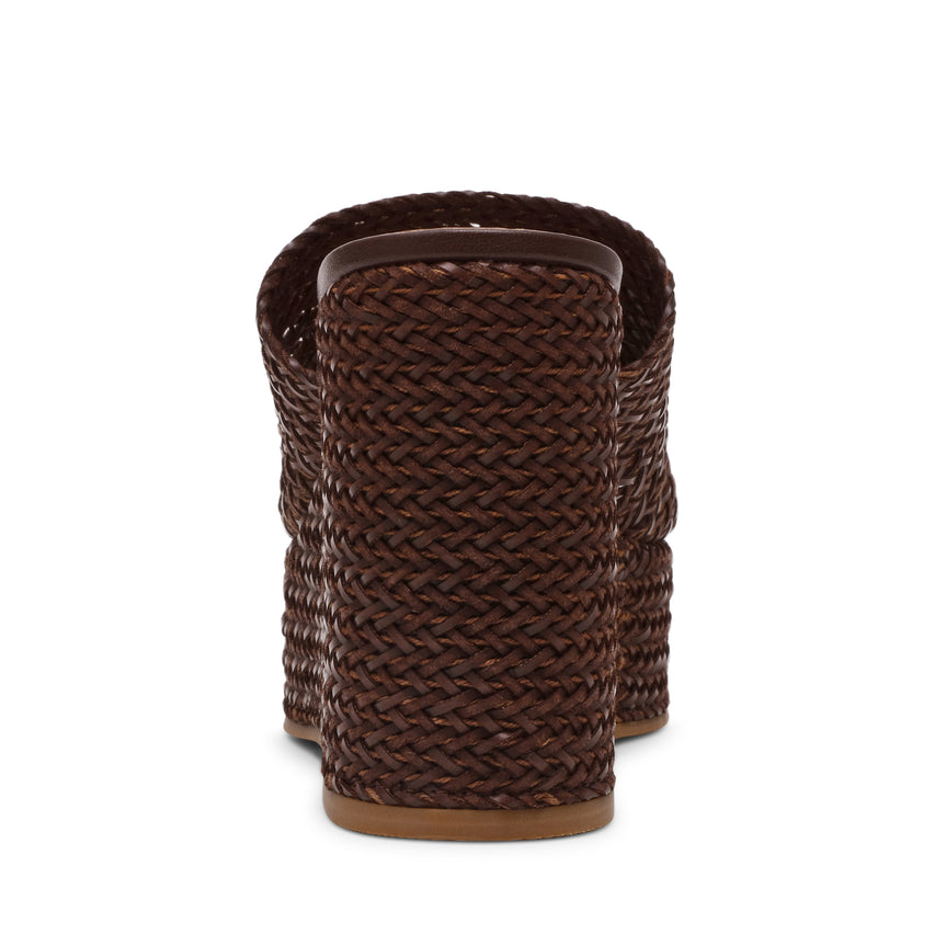 Sandalias de plataforma Cassi Café