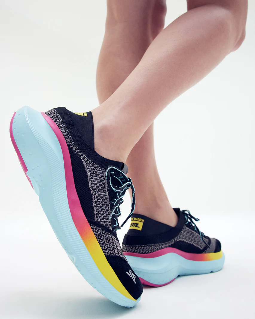 Zapatillas Elevate negras multicolor