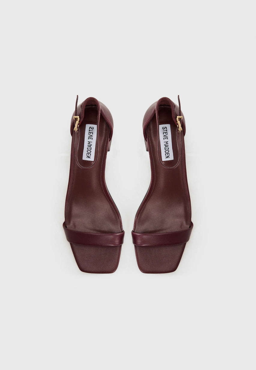 Sandalias de tacón Gena Vinotinto