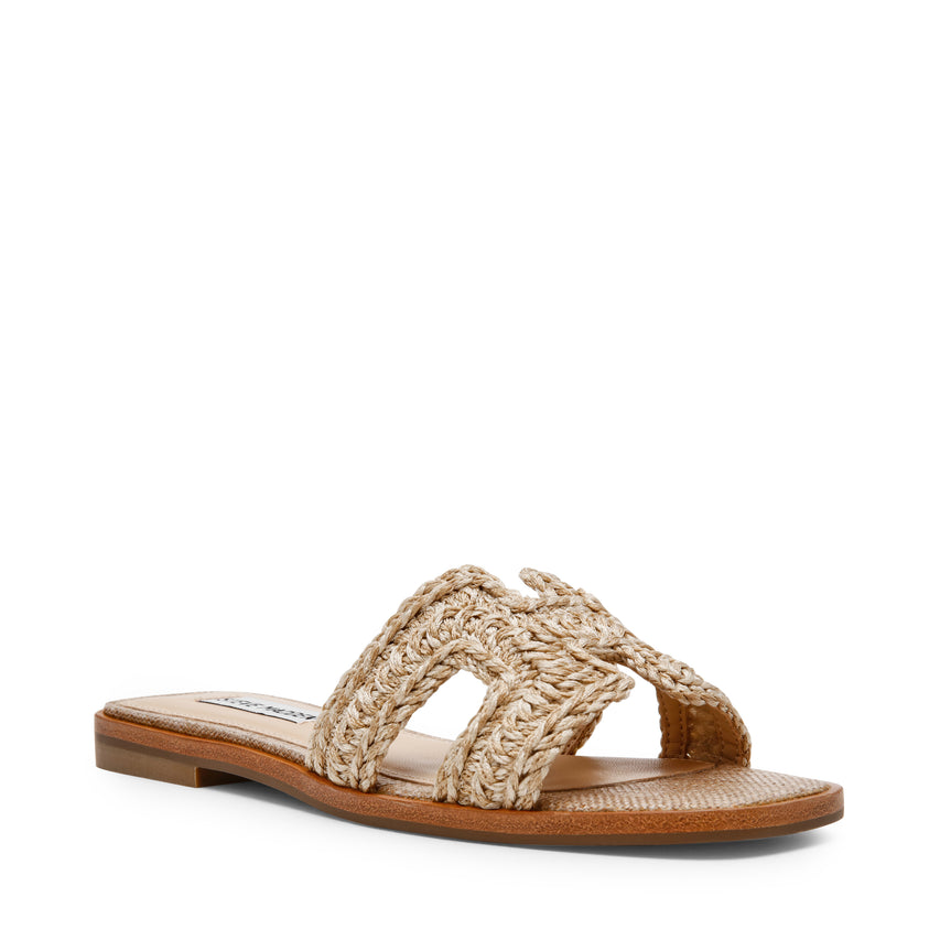 Sandalias planas Hadyn-Cn Beige Raffia - view 2