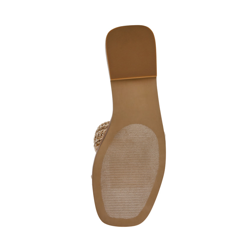 Sandalias planas Hadyn-Cn Beige Raffia - view 7
