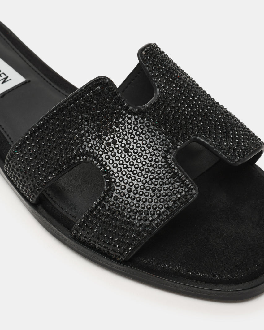 Sandalias planas Hadyn-Cnr Negras - view 8