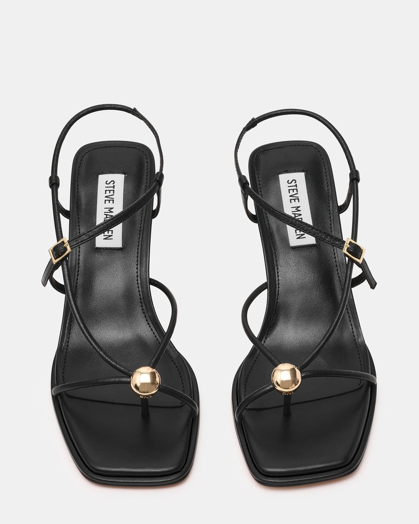 Sandalias de tacón Jackpots Negras - view 4