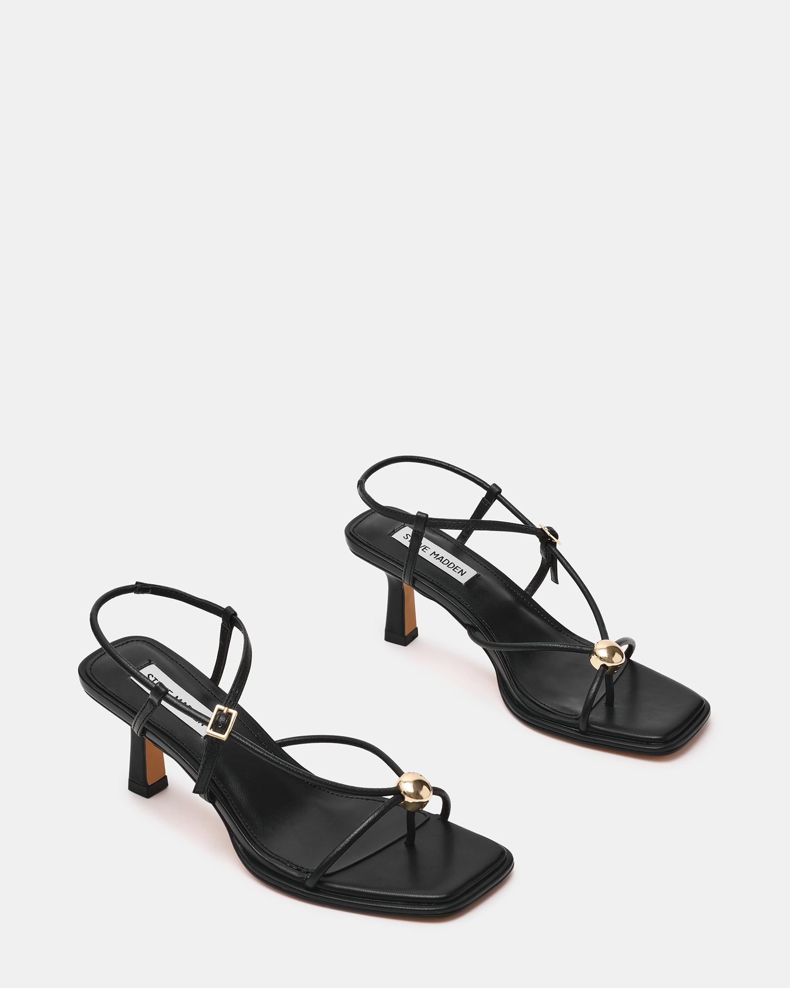 Sandalias de tacón Jackpots Negras - view 2