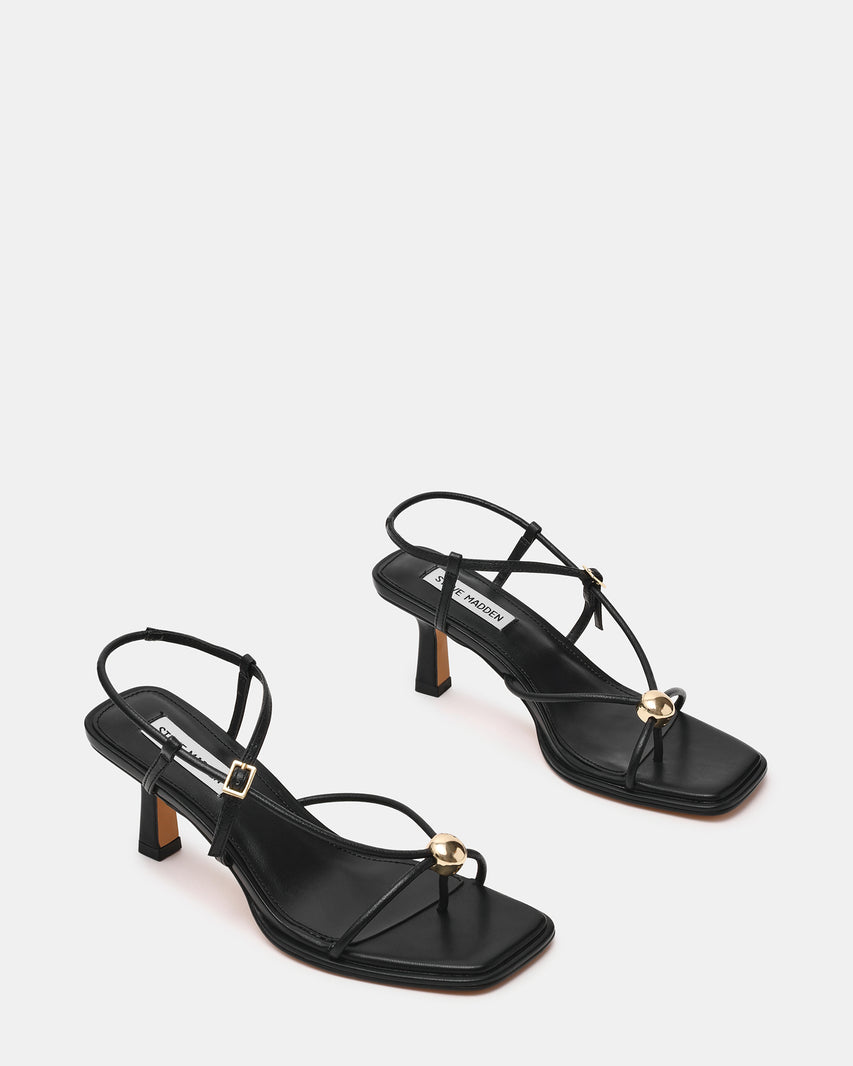 Sandalias de tacón Jackpots Negras - view 2