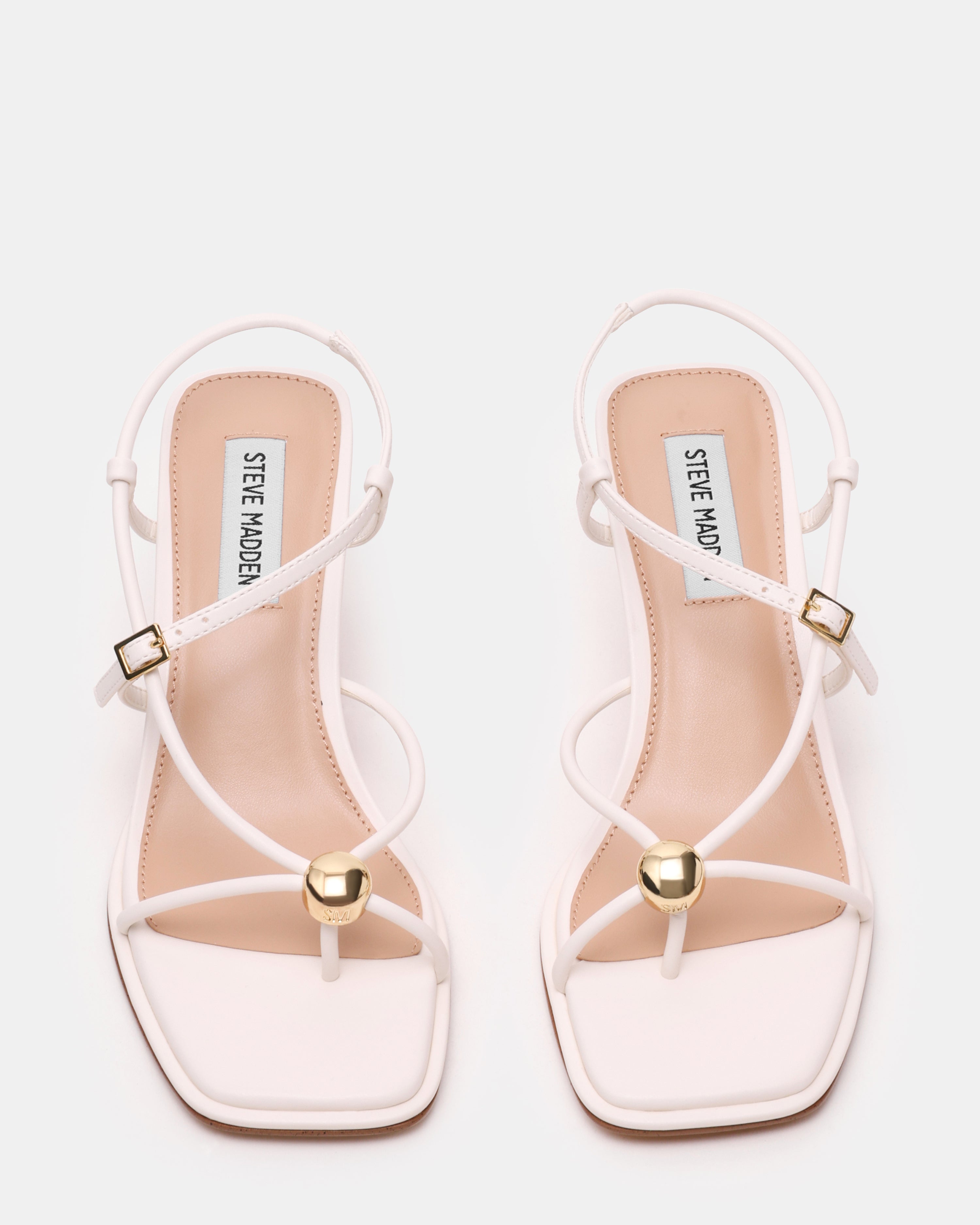 Sandalias de tacón Jackpots Beige