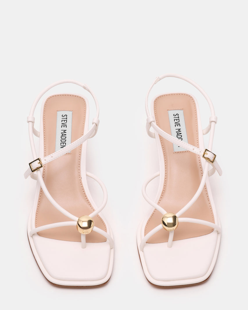 Sandalias de tacón Jackpots Beige