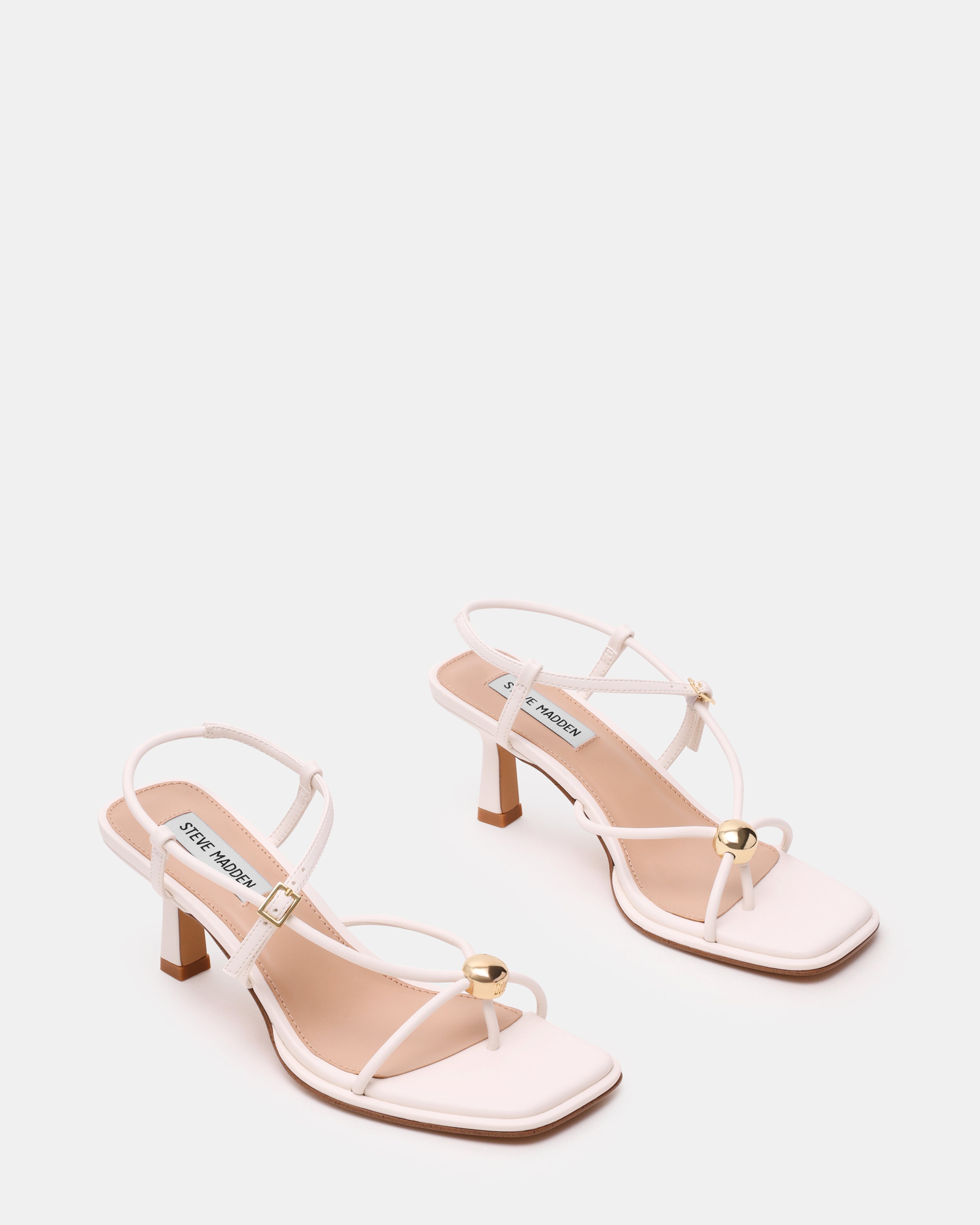 Sandalias de tacón Jackpots Beige