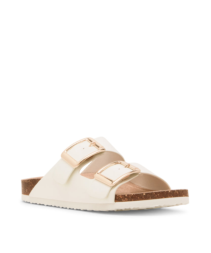 Sandalias planas Bodiee blancas