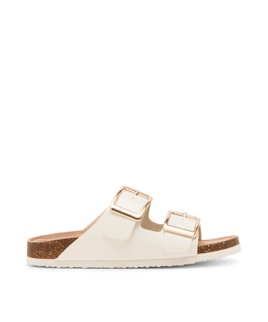 Sandalias planas Bodiee blancas