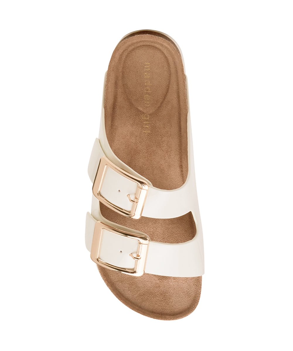 Sandalias planas Bodiee blancas