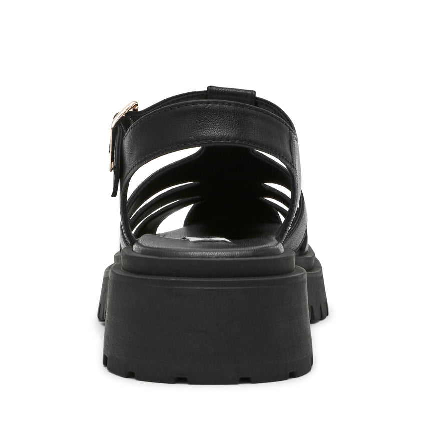 Sandalias con plataforma Minsk Negras - view 5