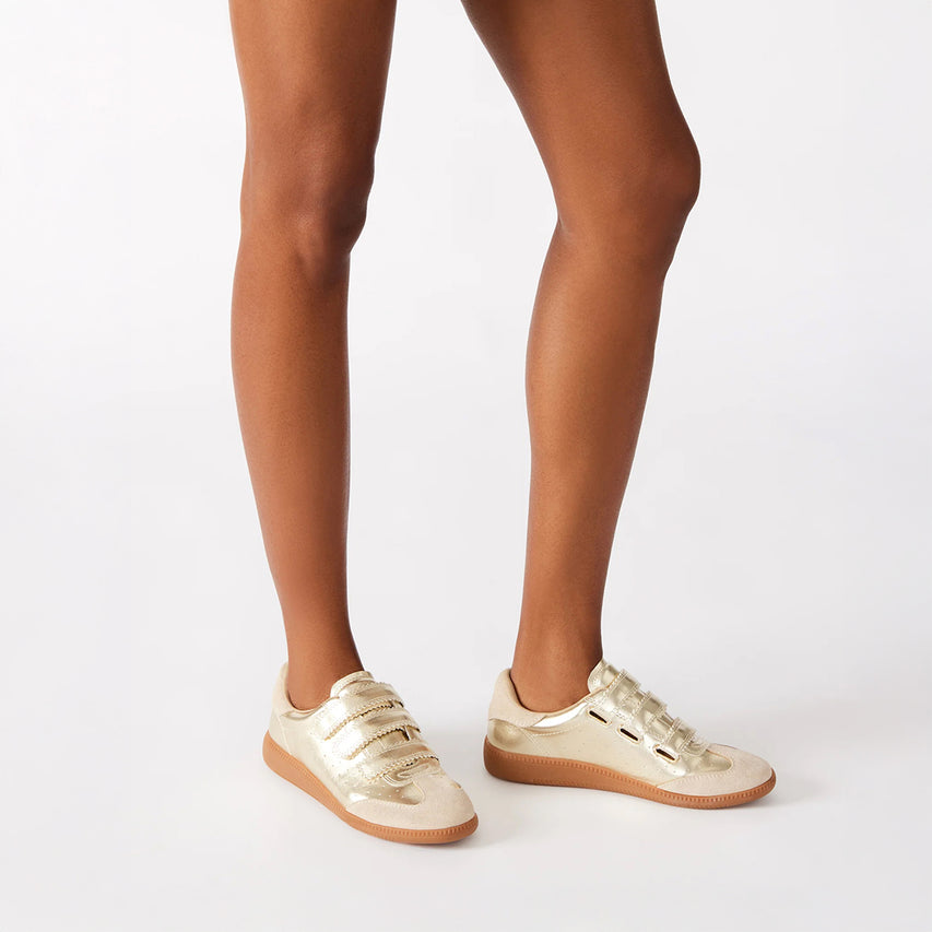 Zapatillas Momentum Doradas