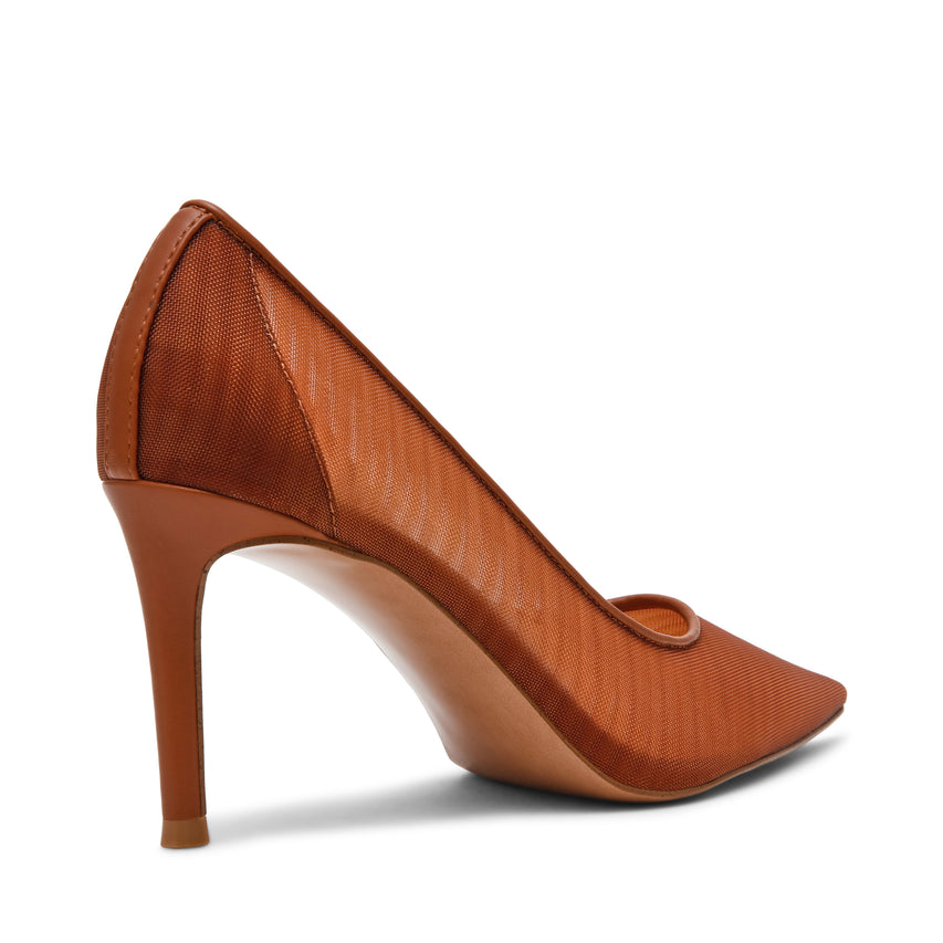 Tacones Stiletto Nicoletta-Mesh Camel - view 3