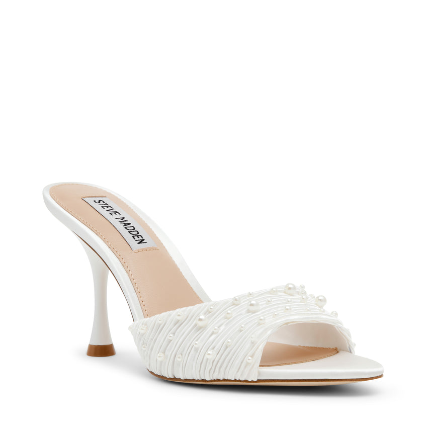 Sandalias de tacón Serina-P Blancas