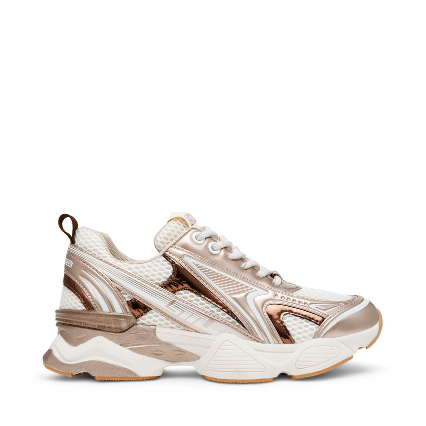 Zapatillas Speedster-E Dorado con blanco