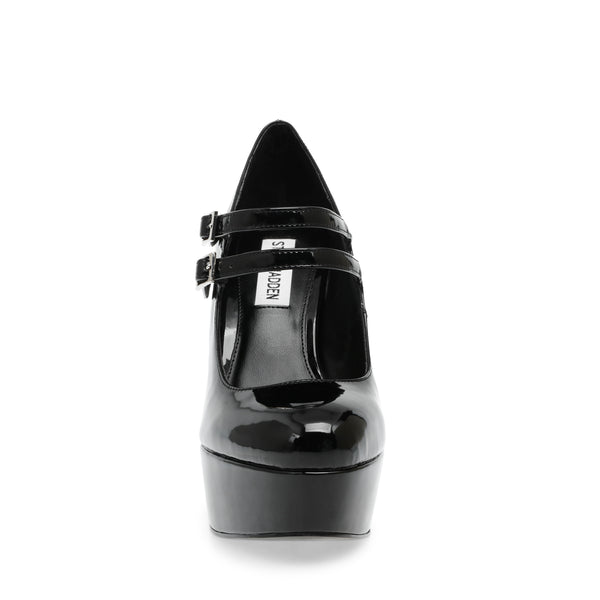 CHARGED-UP BLACK PATENT