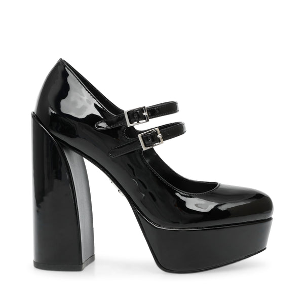 CHARGED-UP BLACK PATENT