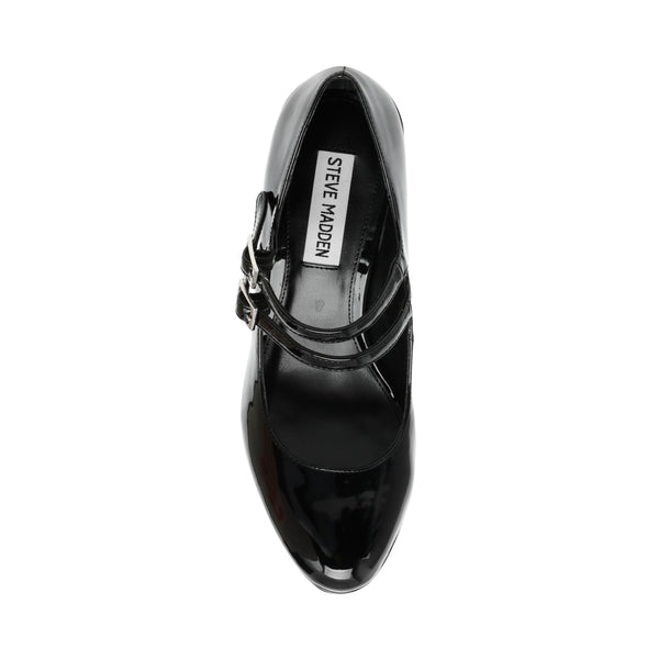 CHARGED-UP BLACK PATENT