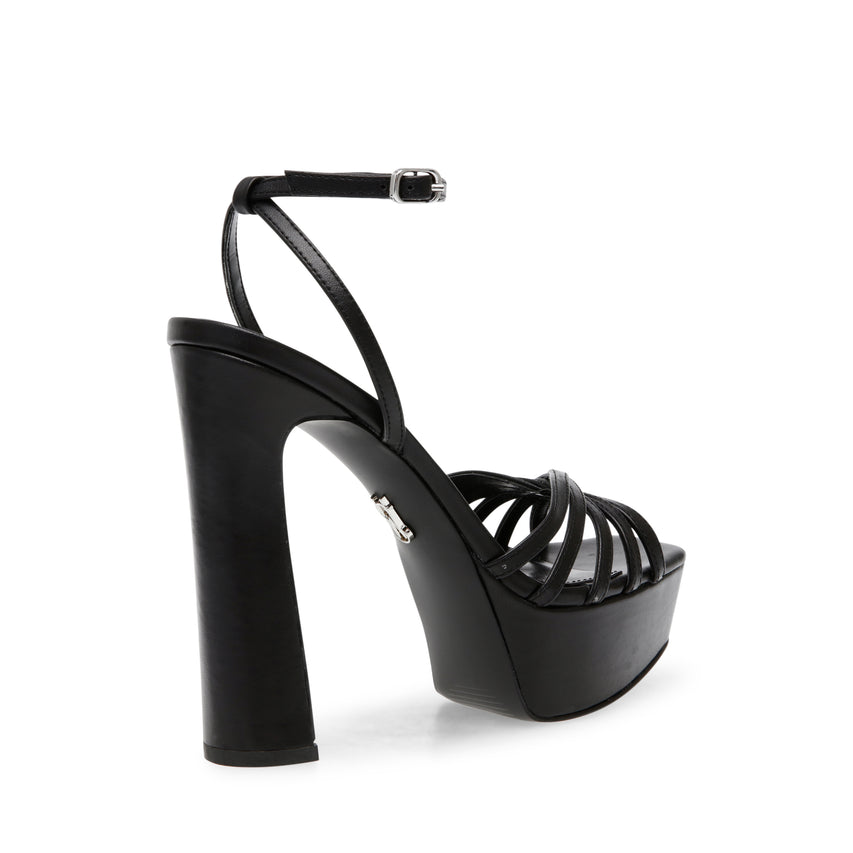 DIAMANTE BLACK LEATHER