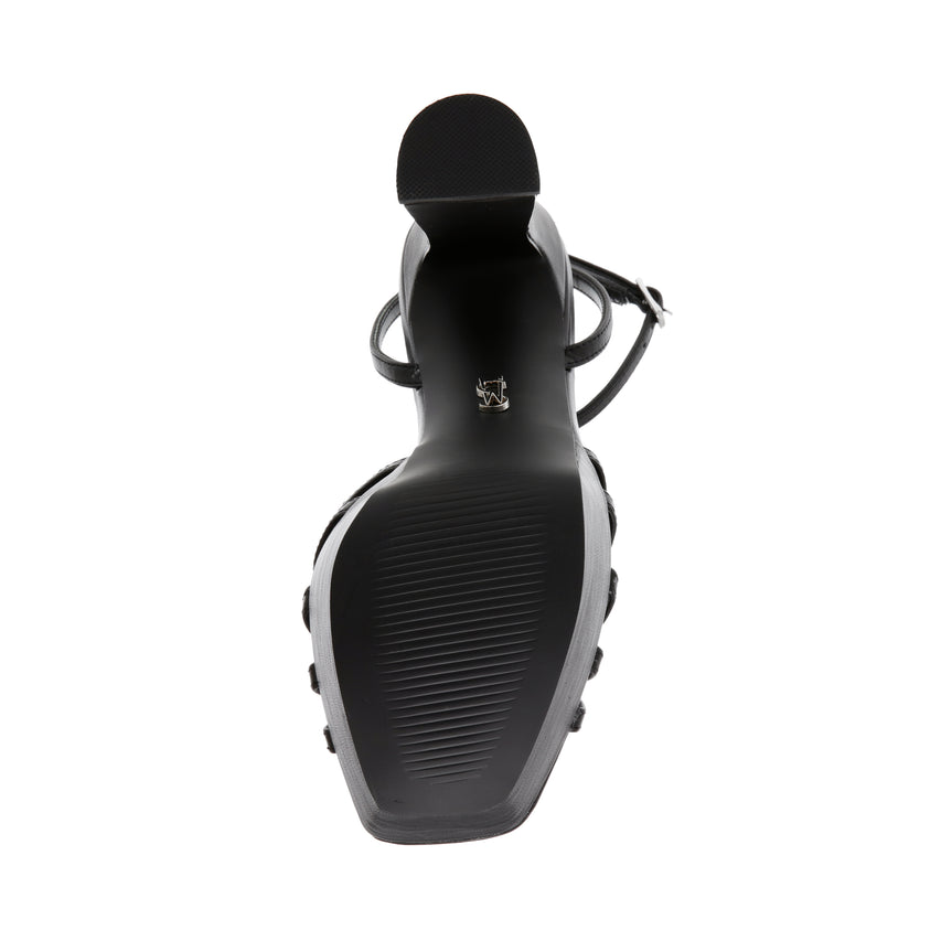 DIAMANTE BLACK LEATHER