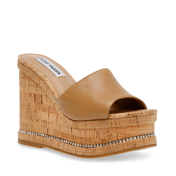 NOT NOW TAN LEATHER