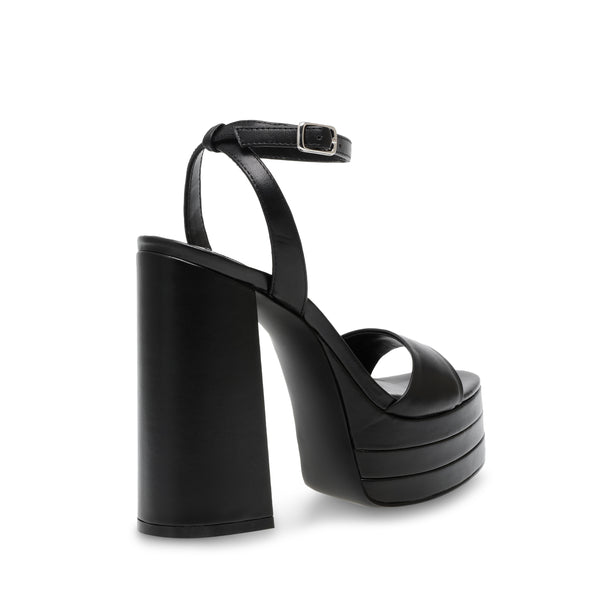 TIMELY BLACK LEATHER