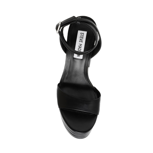 TIMELY BLACK LEATHER