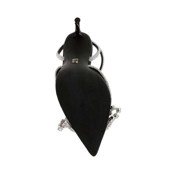 VIBRANTLY BLACK SATIN