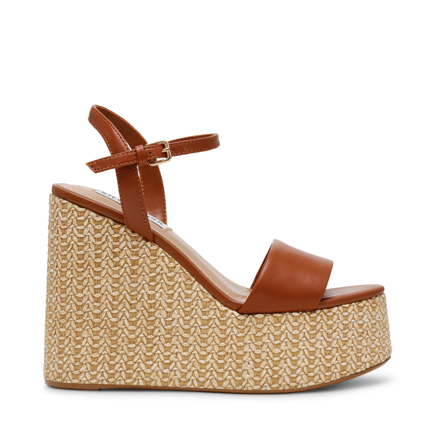Sandalias De Plataforma Lennix Cafés