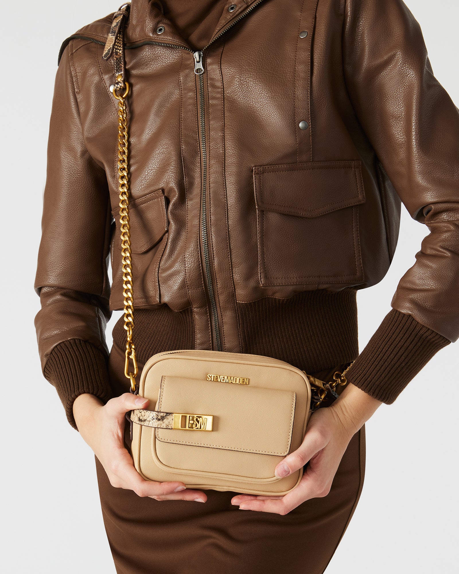 Cartera Blite-E Beige