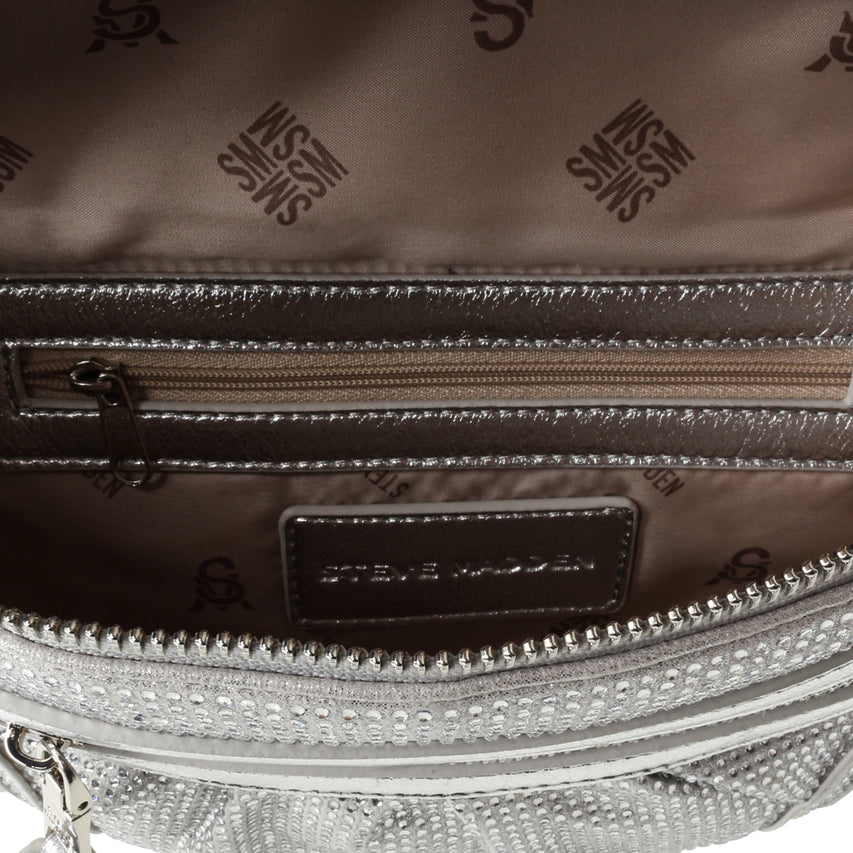 Cartera Bvina-R Plateada