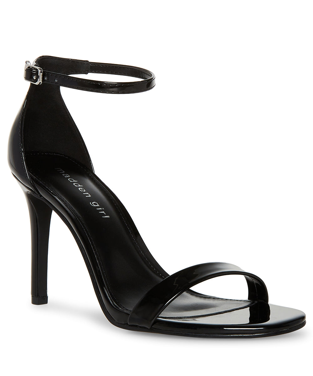 Sandalias de tacón Brazen Negras