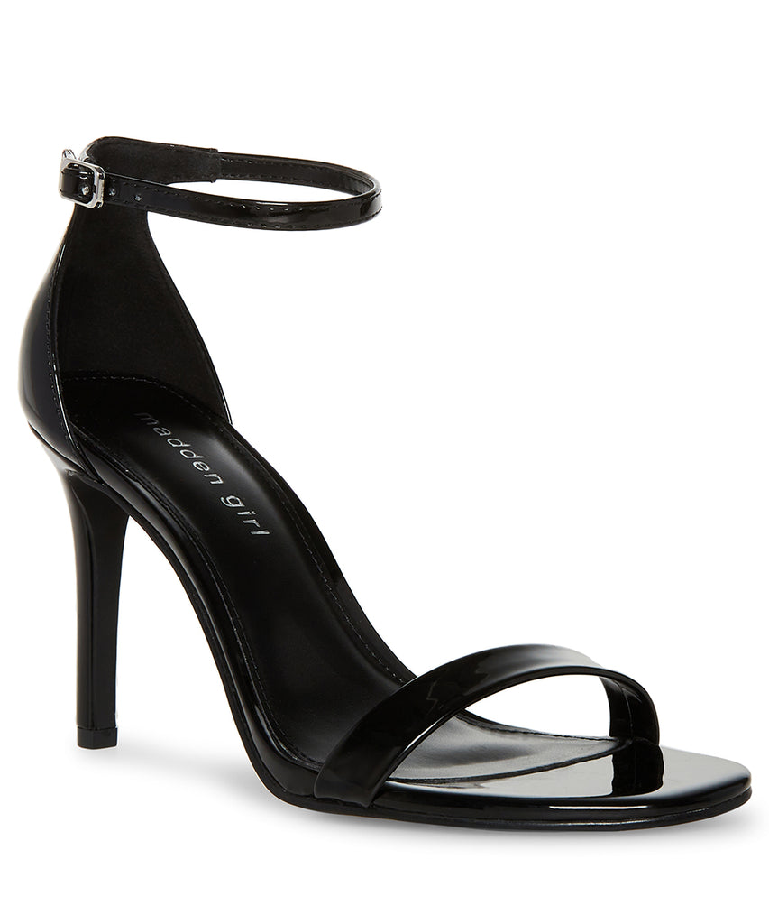 Sandalias de tacón Brazen Negras