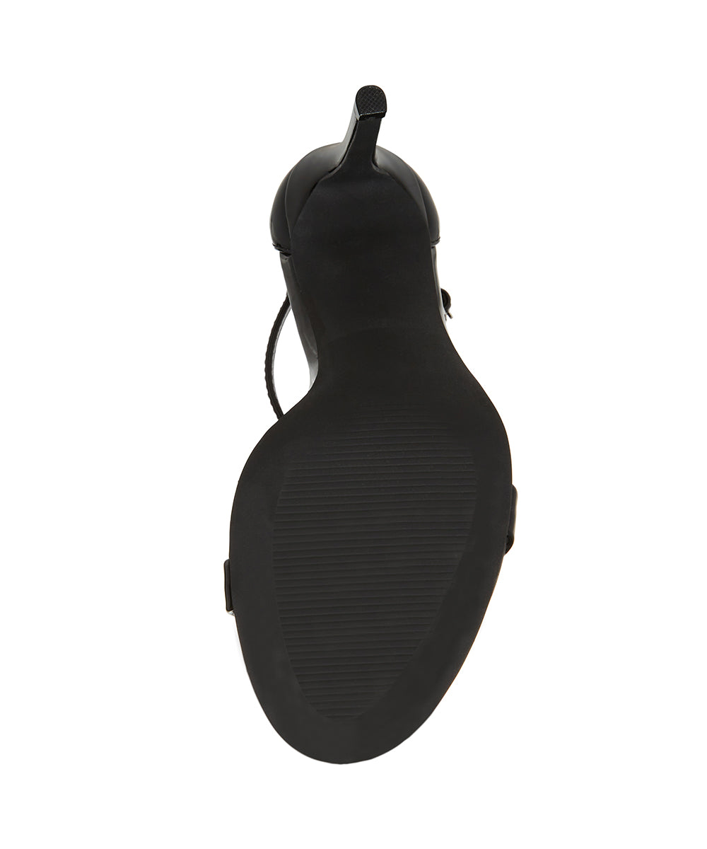 Sandalias de tacón Brazen Negras