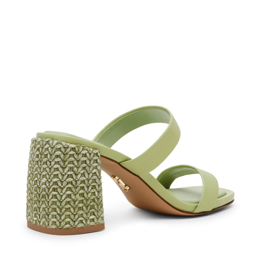 Sandalias De Tacón A-Ok Verdes