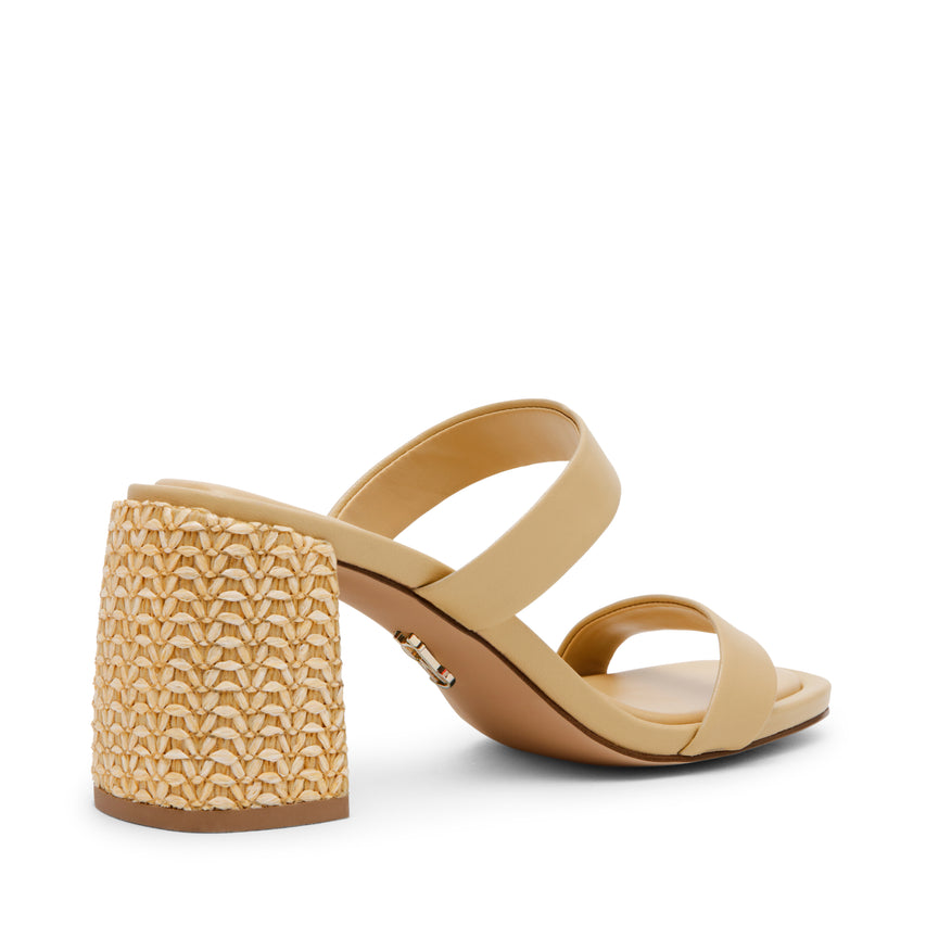 Sandalias De Tacón A-Ok Beige