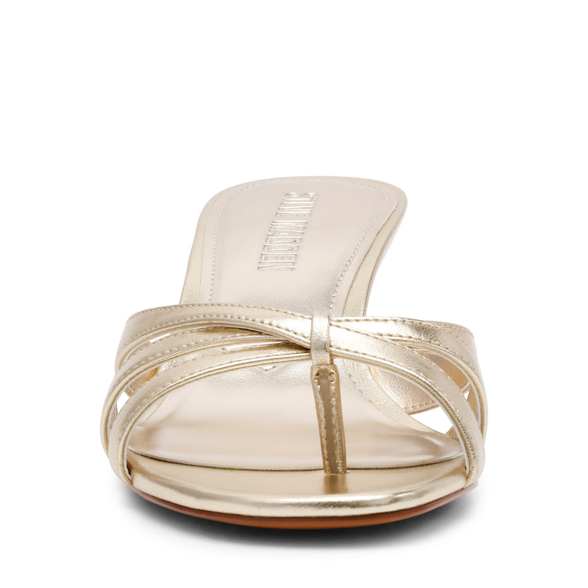 Sandalias de tacón Cary Dorado