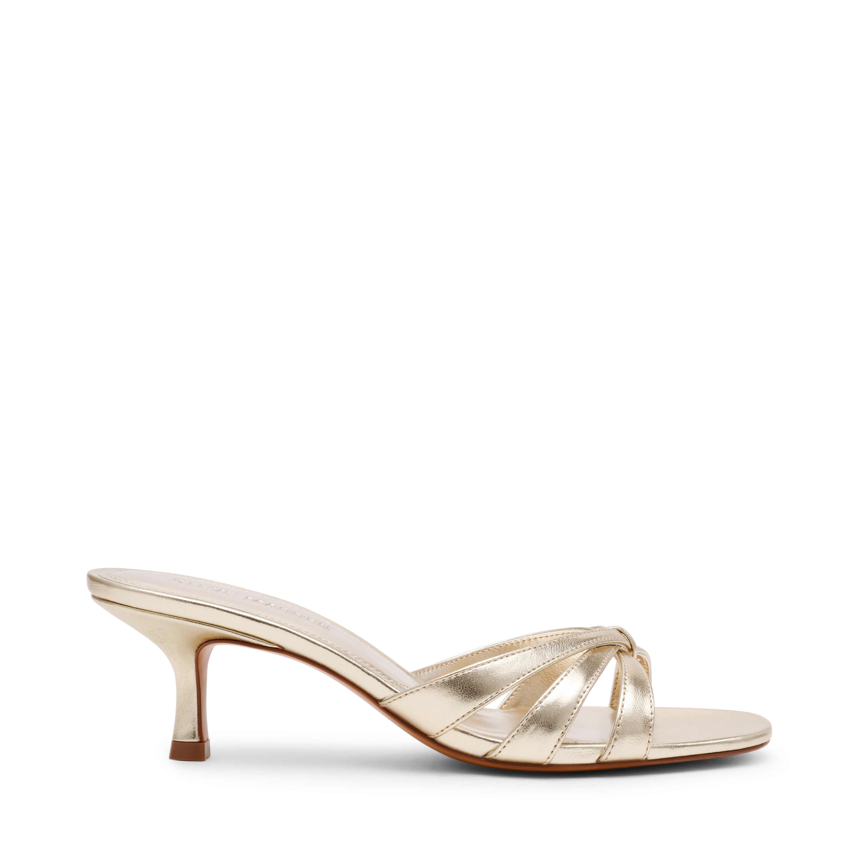 Sandalias de tacón Cary Dorado
