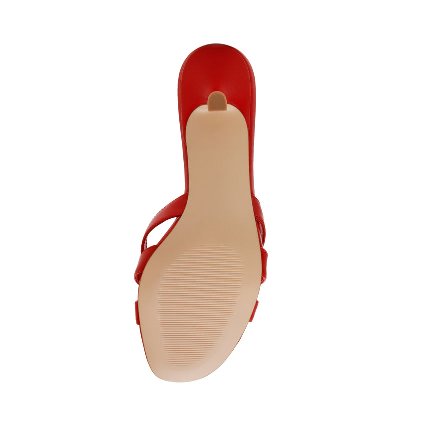 Sandalias de tacón Cary Rojo