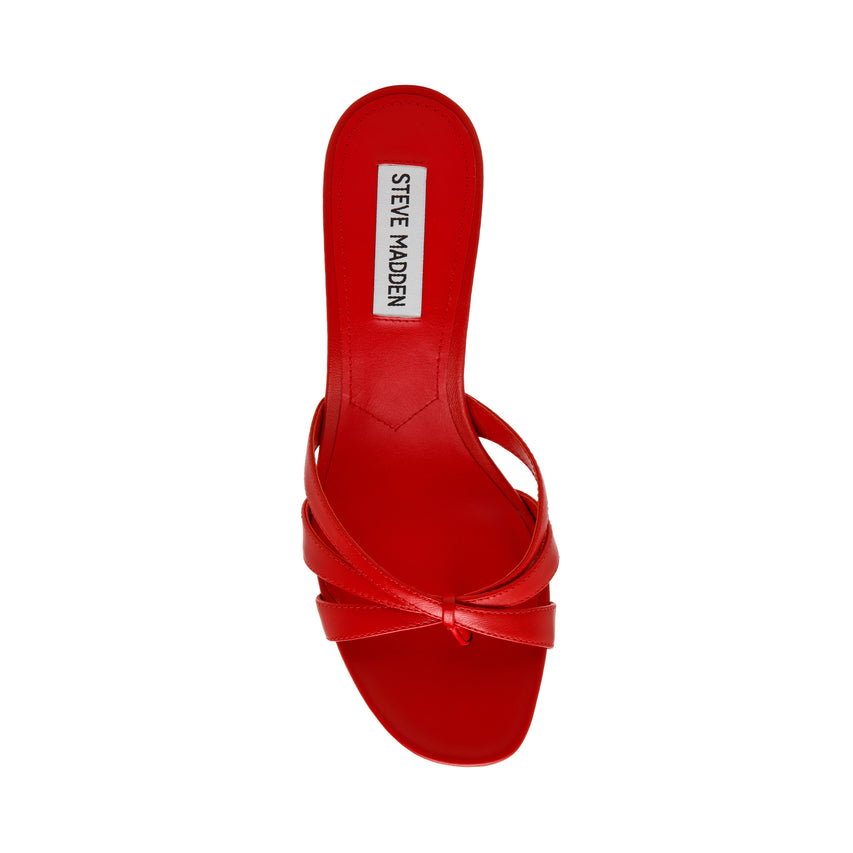 Sandalias de tacón Cary Rojo